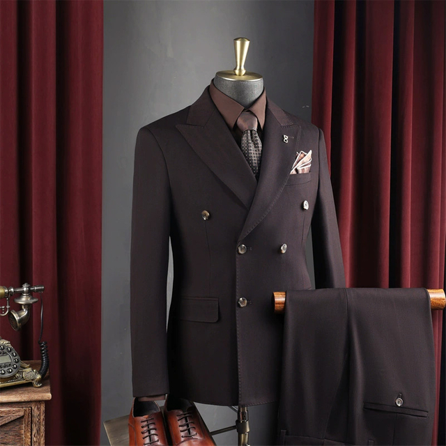 Men's Double-Breasted Blazer