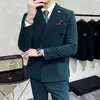 High Quality Mens Double Breasted Formal Suit