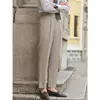 Autumn Winter High Waist Naples Mens Dress Pants