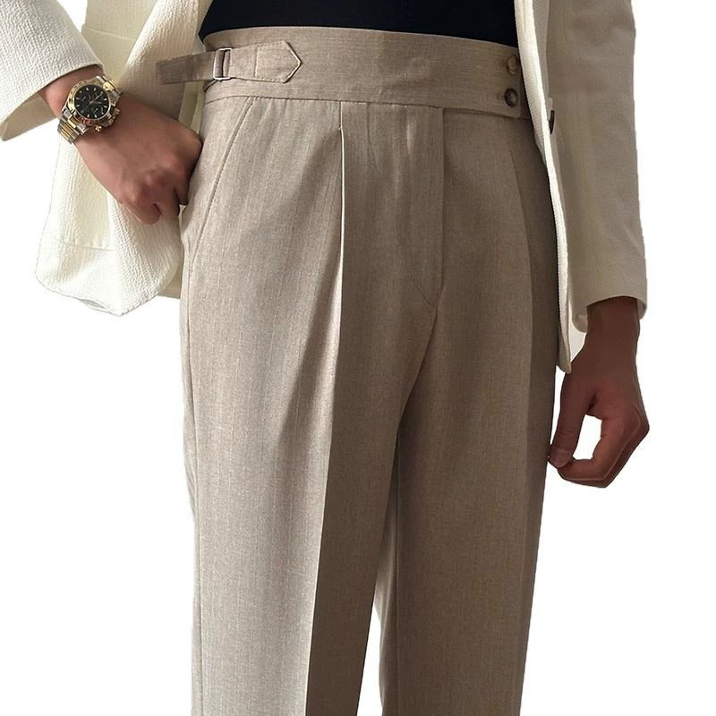 Vintage Italian High Waist Naples Trousers (2)