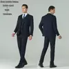 Plus Size 3 Piece Formal Business Wedding Suit