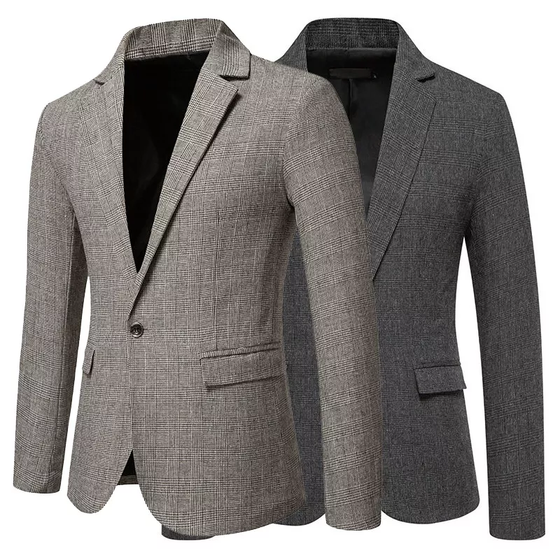 Mens Slim Fit Wrinkle Free Blazer