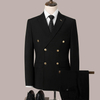 Men's Double-Breasted Slim-Fit Autumn Blazer