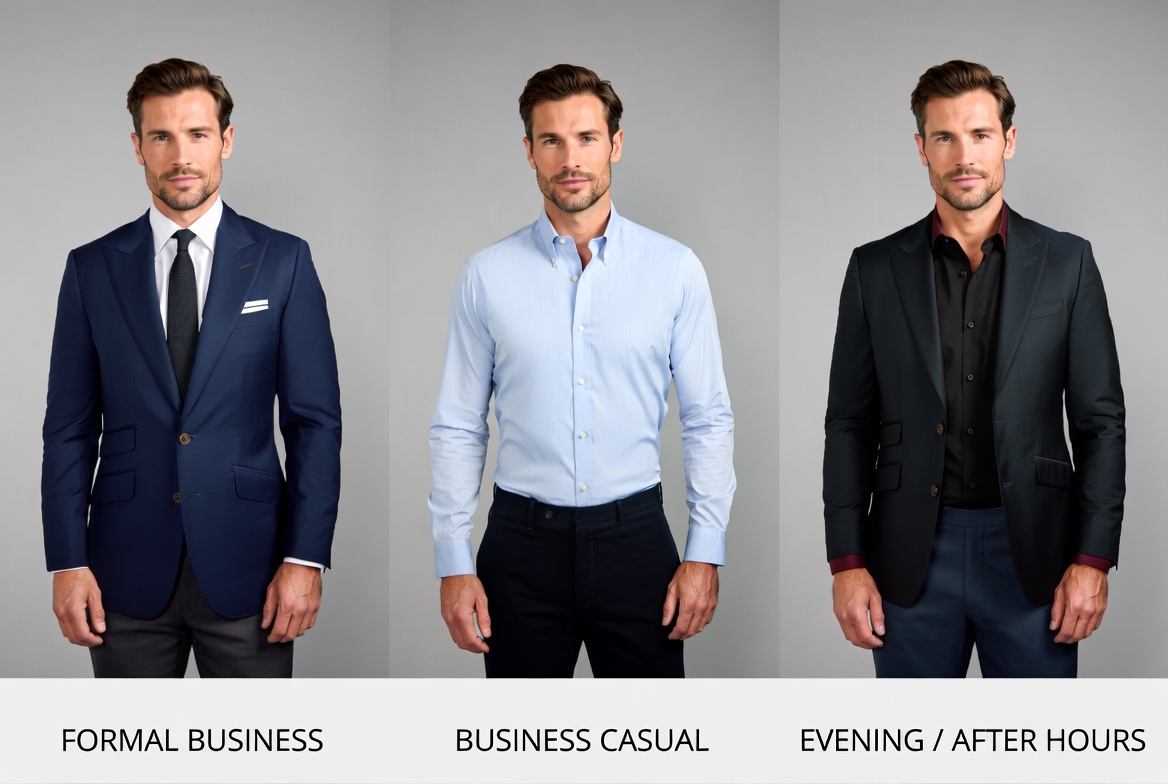 Dress Shirt Colors For Different Occasions