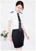 Womens Flight Attendant Cabin Crew Work Suit