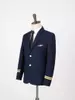 Single Breasted Blue Aviation Pilot Shirt