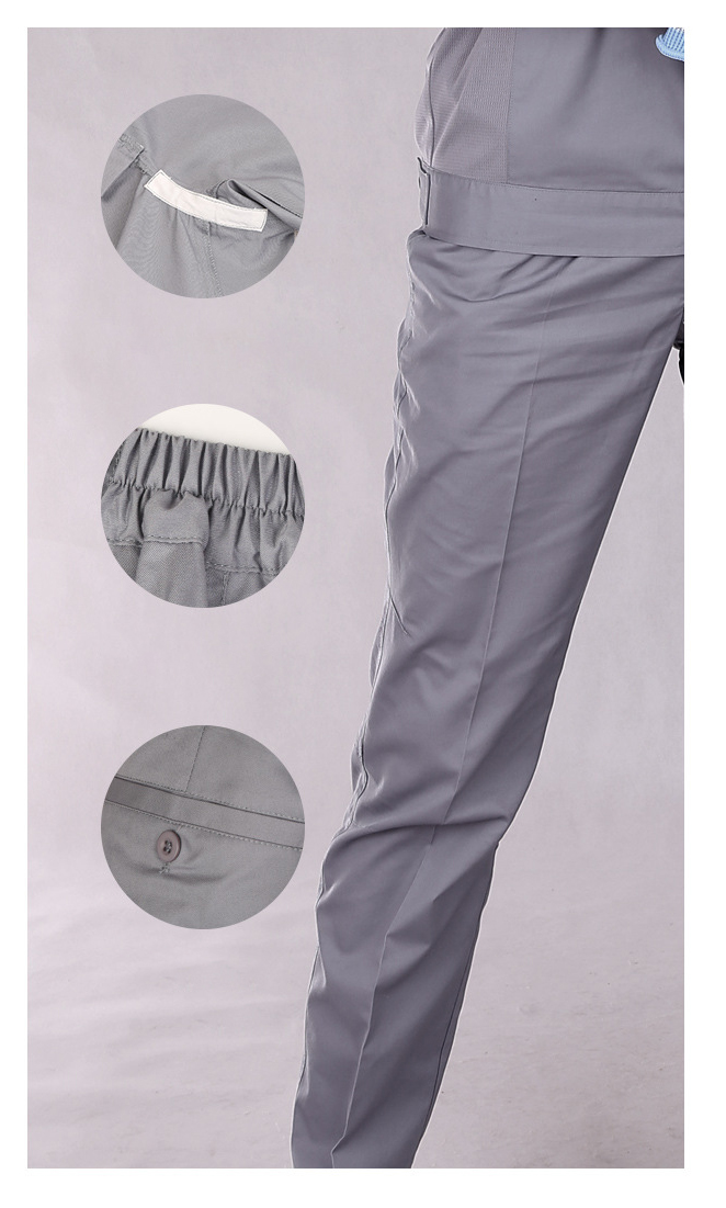 Summer Breathable Short Sleeve Work Uniform (5)