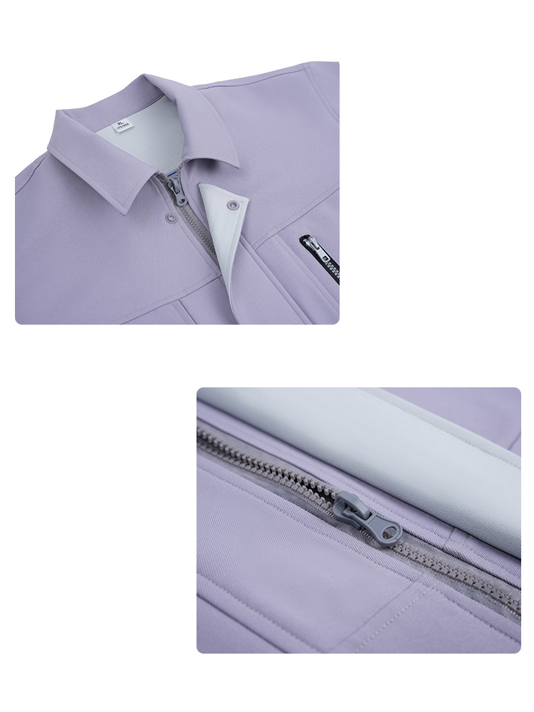 Color Block Anti Static Workwear Set (2)