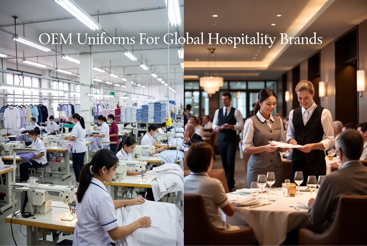 Global OEM Waiter Uniform Production Global OEM Waiter Uniform Production