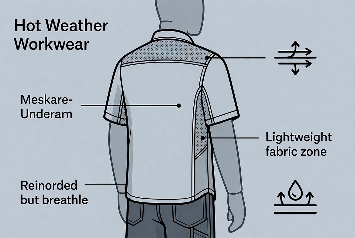 Breathable Workwear Design Features