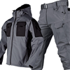 Mens Camo Waterproof Soft Shell Tactical Jacket
