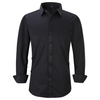 Mens Long Sleeve Smart Casual Easy Care Shirt