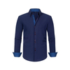 Mens Polka Dot Stretch Double Breasted Shirt