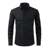 Mens Lightweight Easy Iron Stretch Work Shirt