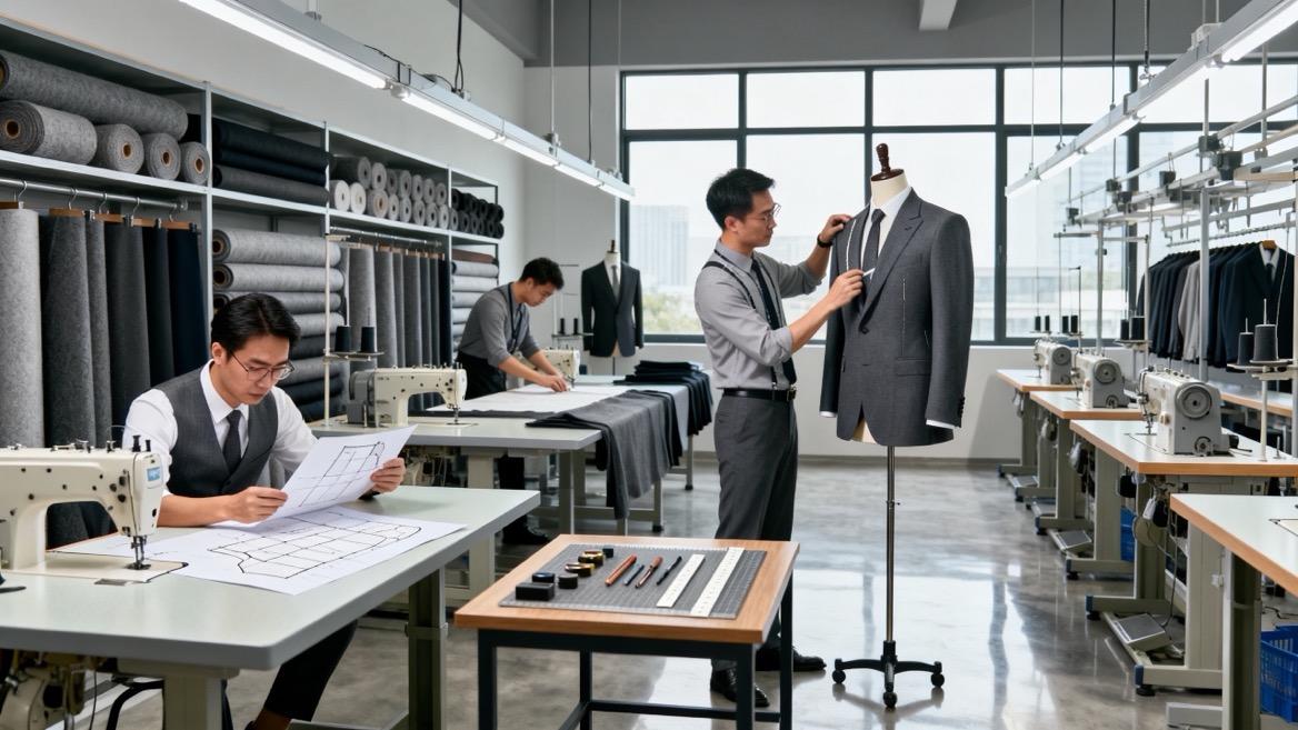 OEM Suit Production Process OEM Suit Production Process