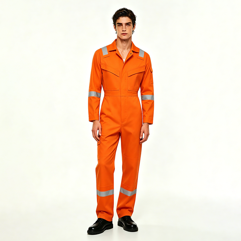 Mens Custom Cotton FR Anti Static Coverall