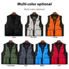 Unisex Printable Breathable Flap Pocket Work Vest