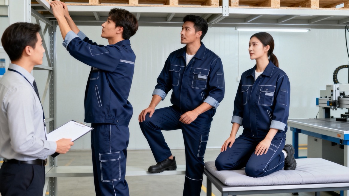Workwear Fit And Movement Evaluation Workwear Fit And Movement Evaluation