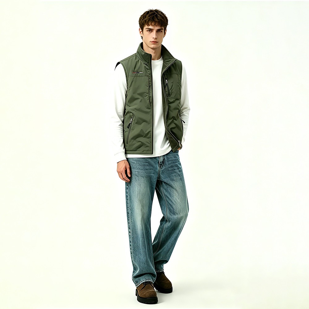 Reversible Fleece Vest