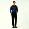 Mens Custom Logo Pure Cotton Work Dress Shirt