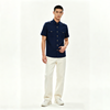 Mens Short Sleeve Pilot Uniform Dress Shirt