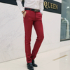 Mens Slim Fit Smart Casual Work Dress Pants