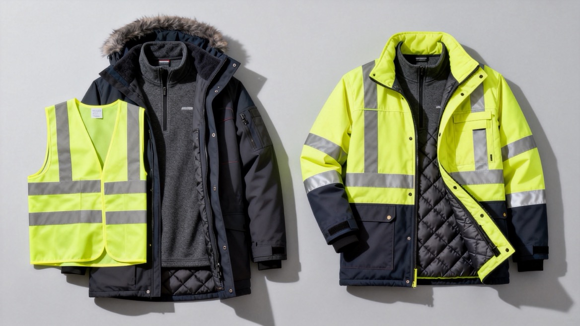 Winter Safety Workwear Layering Comparison Winter Safety Workwear Layering Comparison