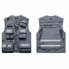 Multi Pocket Reflective Vest