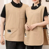 Grembiule unisex con logo personalizzato in rilievo in raso