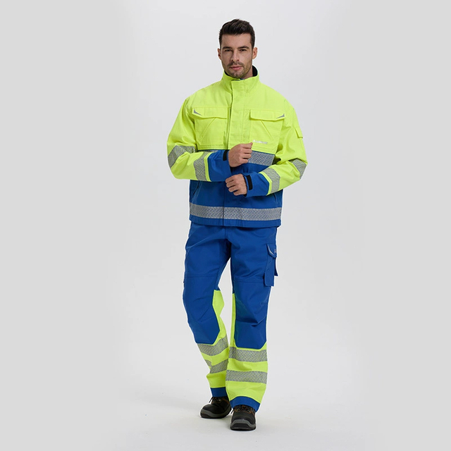 Color Blocked Workwear Set