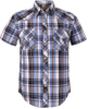 Camicia da uomo casual a quadri dalla vestibilit&agrave; regolare