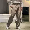High End Straight Leg Pleated Dress Pants