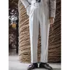 Light Gray High Waist Naples Mens Trousers
