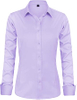 Womens Easy Iron Business Casual Lapel Shirt