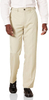 Mens Classic Flat Front Adjustable Waist Suit Pants
