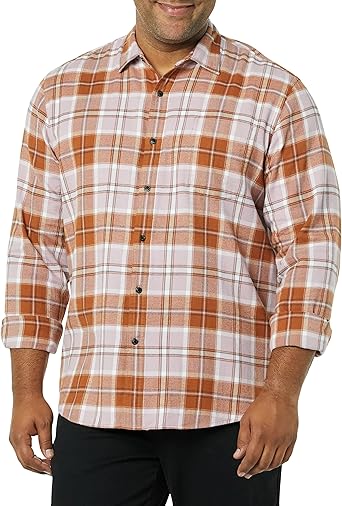 Classic Long Sleeve Flannel Shirt for Men (2)