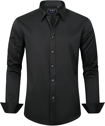 Stretch Easy Iron Business Mens Shirt
