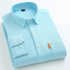 Mens Spring Autumn Cotton Oxford Casual Shirt
