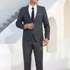 Mens Slim Fit Three Piece Suit