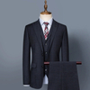 Mens Plaid Three Piece Suit