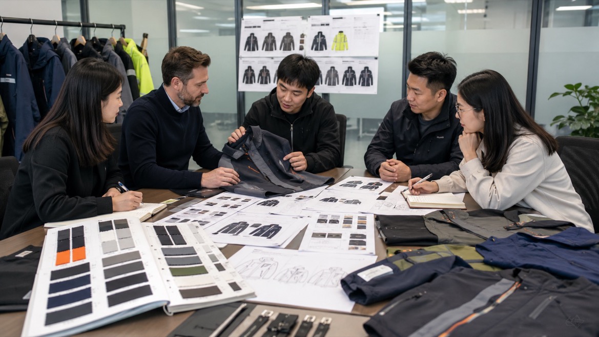 China Workwear Jacket OEM Collaboration China Workwear Jacket OEM Collaboration