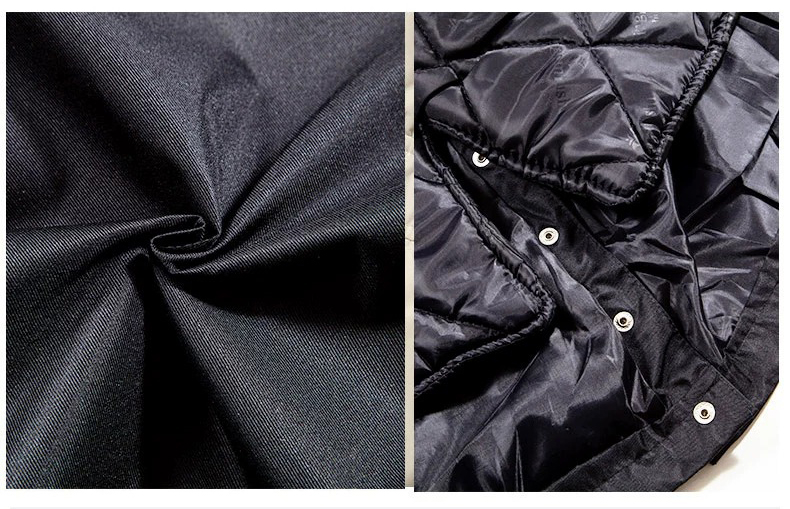 Winter Waterproof Security Guard Thick Cotton Coat (3)