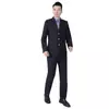 Spring Autumn Railway Transit Staff Suit Set