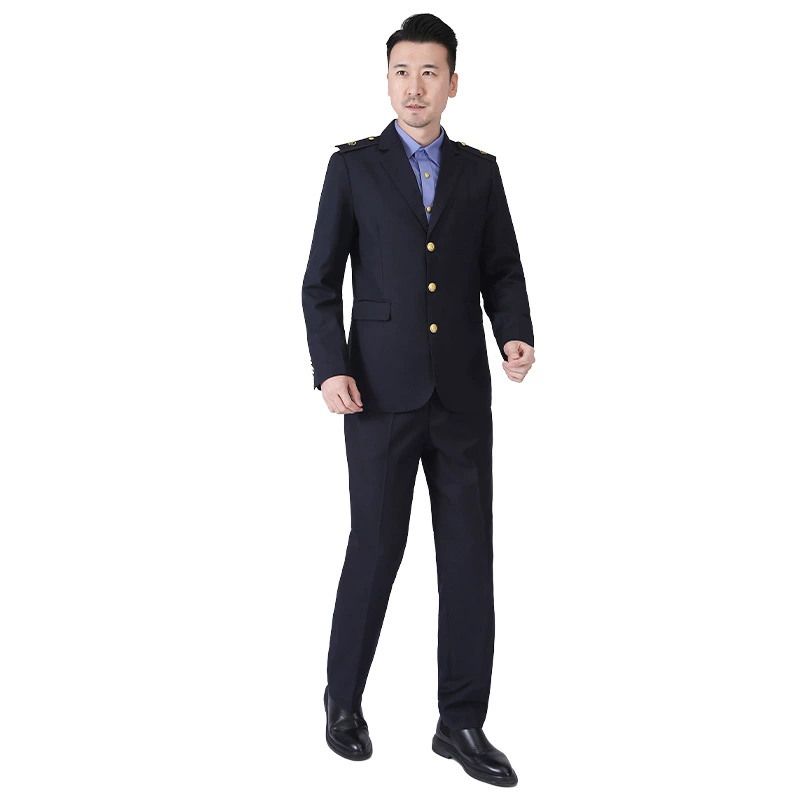 Spring Autumn Railway Transit Staff Suit Set