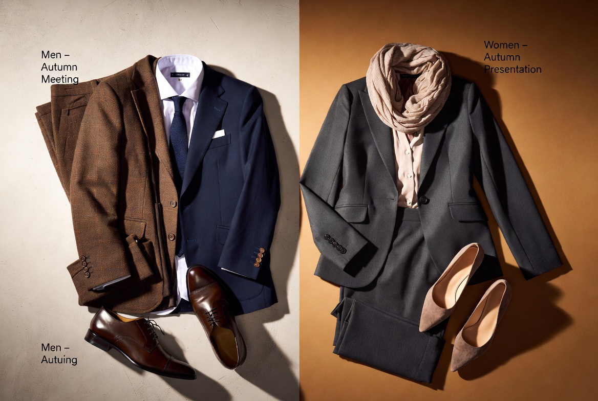 Autumn Business Suit Styling Guide