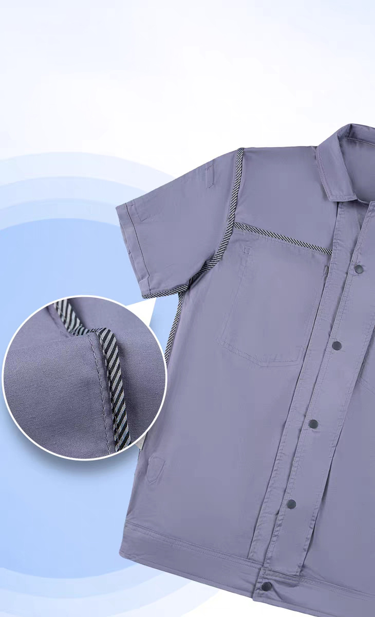 Unisex Stretch Summer Breathable Workwear Set (1)