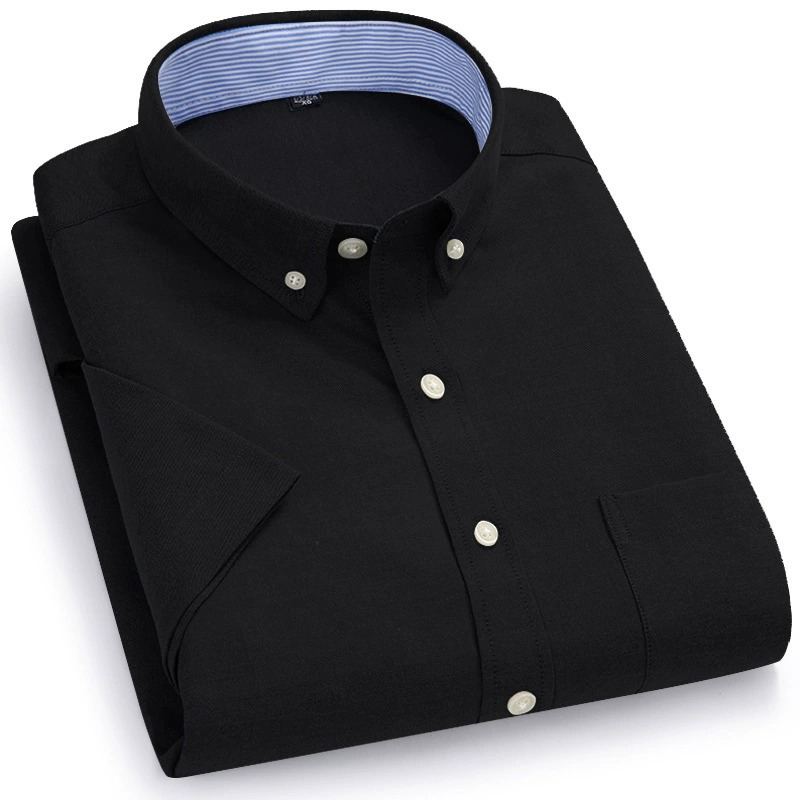 Men's 100% Cotton Short Sleeve Shirt