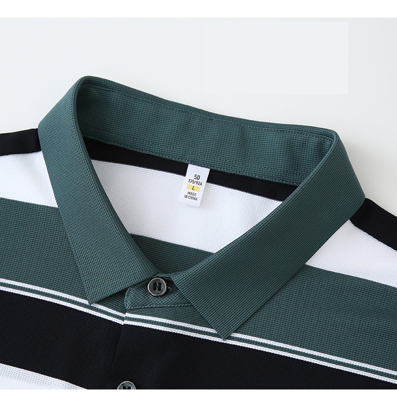 Mens Breathable Outdoor Casual Summer Polo Shirt (1)