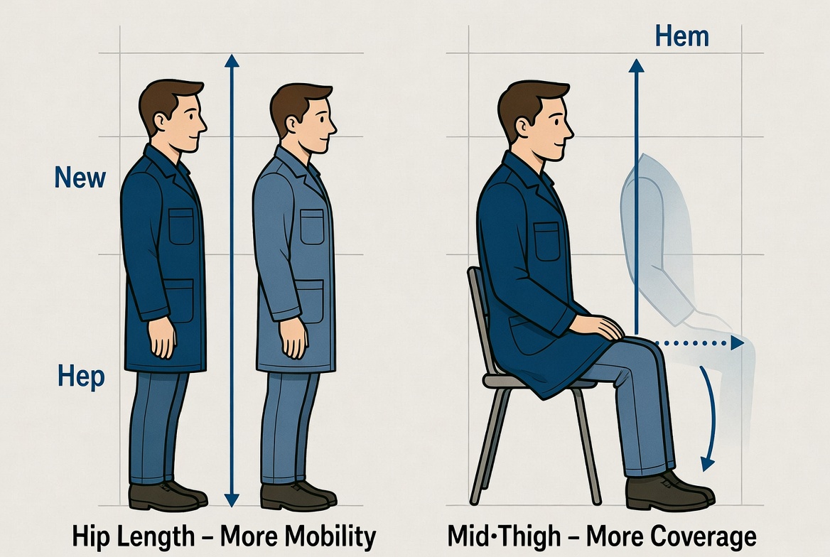 Chore Coat Length And Mobility