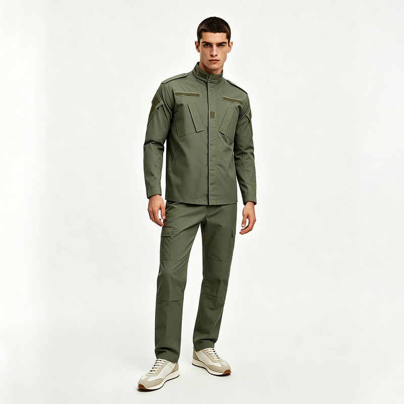 Chaqueta de entrenamiento al aire libre duradera de camuflaje para hombre